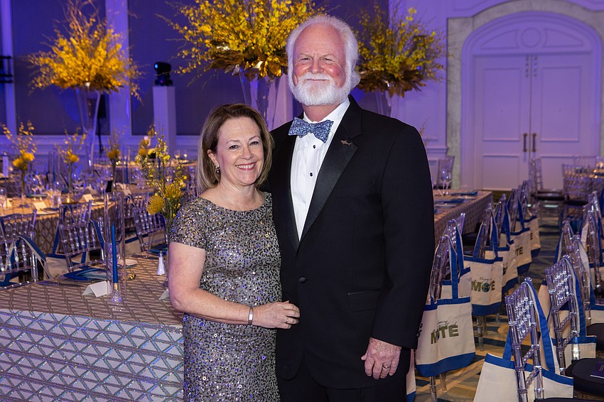 Sharon and Mote President and CEO Michael Crosby