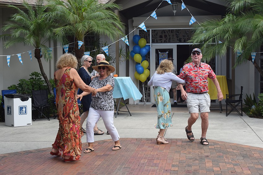 Members of St. Armands Key Lutheran Church at Oktoberfest