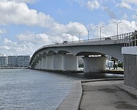 A lane closure will affect traffic on the John Ringling Causeway during an FDOT maintenance project.