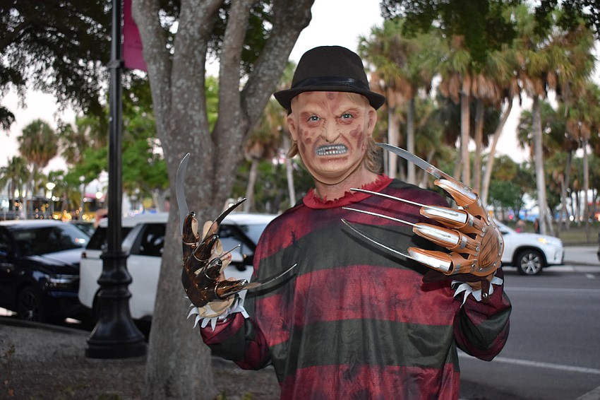 Alexis Quicc impressed attendees as Freddy Krueger from 