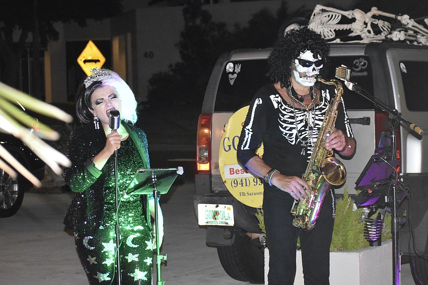 Ella Vivid and Boris and Sax offer a performance.