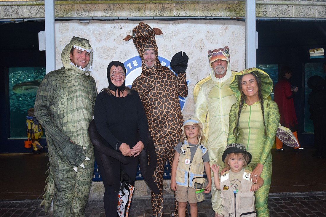 Derek Almy, Terry Almy, Earl Almy, Talon Almy, Mark Hall, Jaxson Almy and Sara Almy