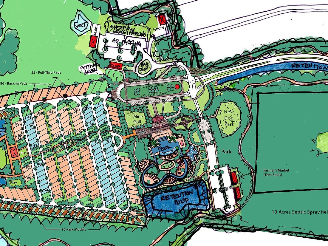 The Dream Outdoor Resort Callahan at 54002 Deerfield Country Club Road includes plans for a water park.