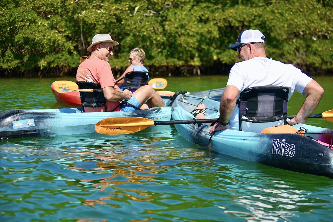Looking for ways to keep guests busy? Go wild in the magical mangrove tunnels on Lido Key.