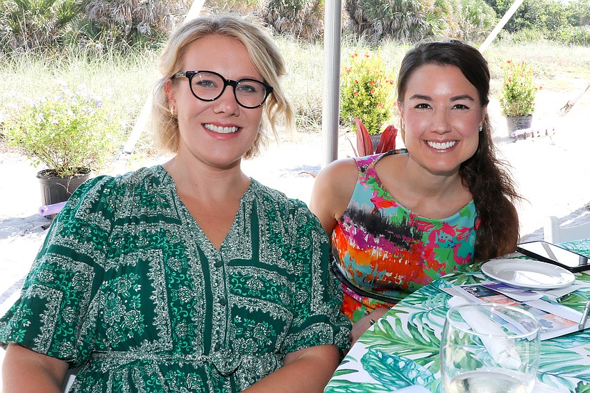 Catherine Daniel and Jackie Strous take the day off to attend Flip Flops & Fashion event.