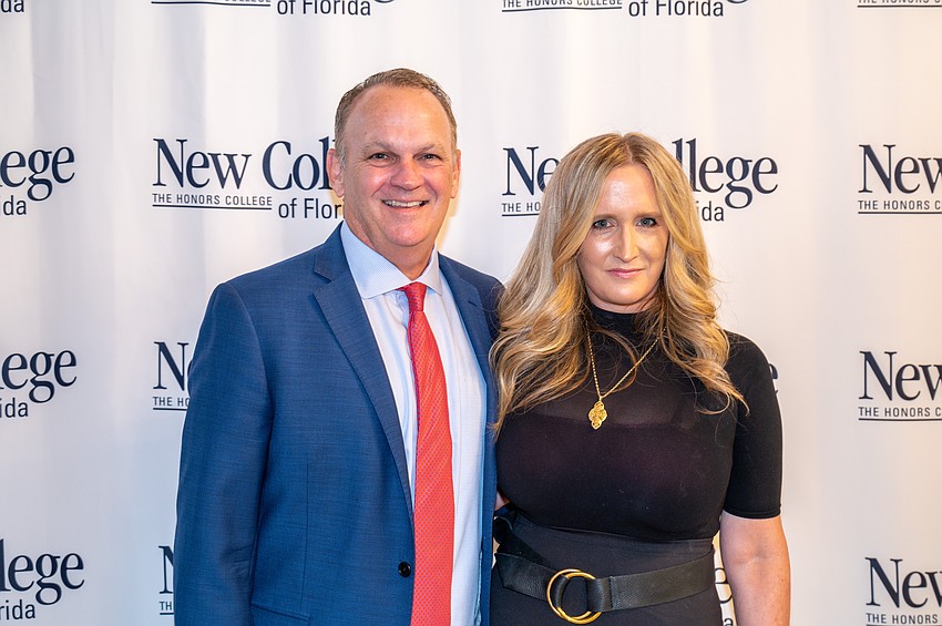 New College President Richard Corcoran with Anne Corcoran