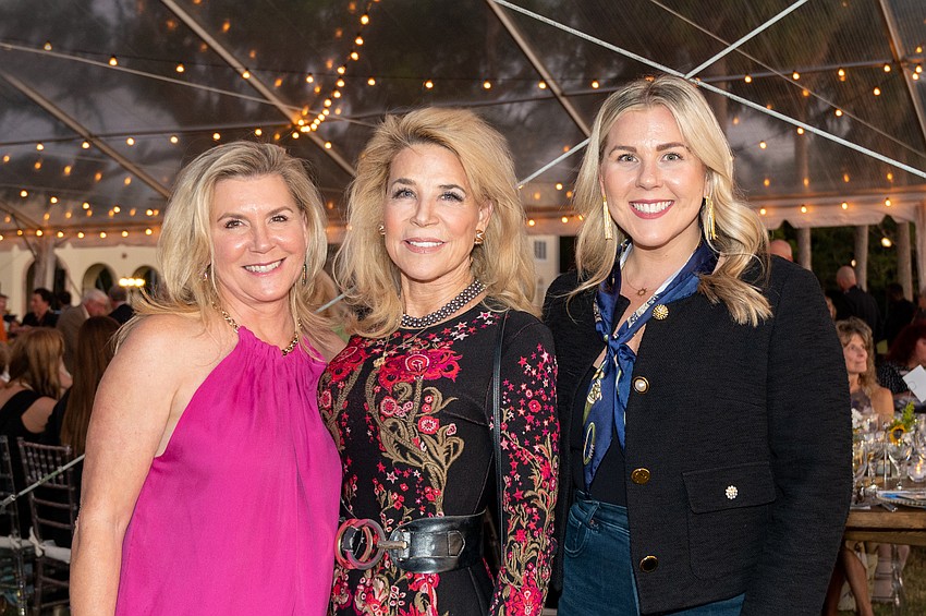 Tammy Karp, Katherine Harris and Taylor Karp Teymuri