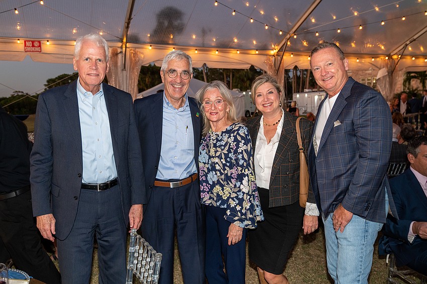 Dan Bailey, Rick and Sally Piccolo, Heather and Clint Kasten