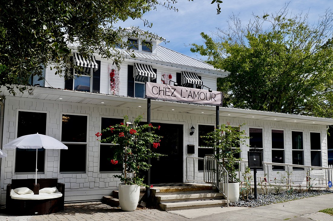 Chez L’Amour is at 45 San Marco Ave. in the former Uptown Swinery location.