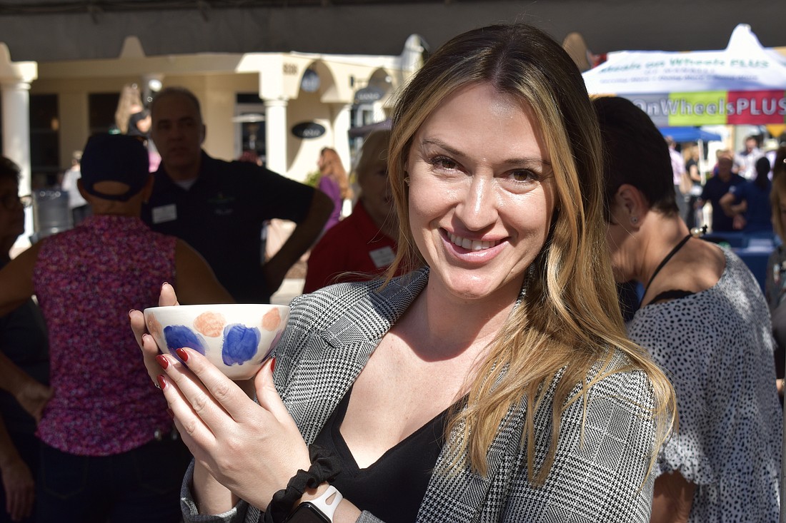 "I've gone around like 20 times," Kaitlin Verrinder said of choosing a bowl.