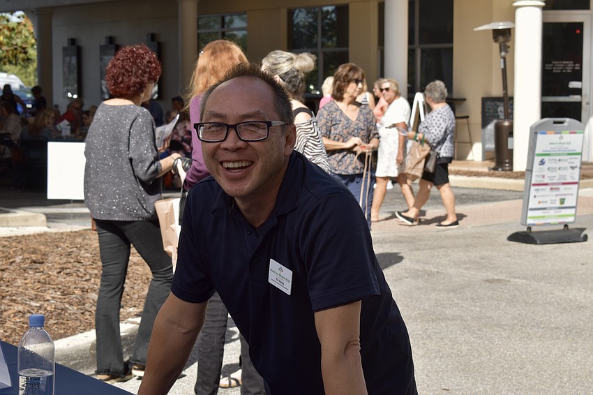 New to Meals on Wheels Plus of Manatee, this is Creative Services & Events Coordinator Yis Vang's first Empty Bowls event.