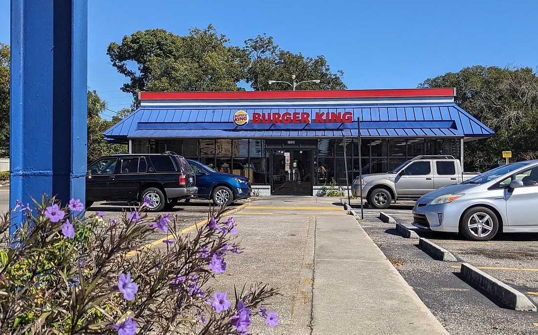 The Royal Restaurant Group Burger King at 7725 Lem Turner Road in Northwest Jacksonville. The company plans to tear down and rebuild the restaurant.