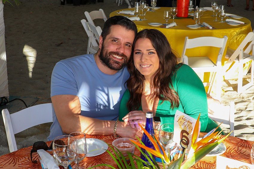 Roberto Perera and Candice Weese