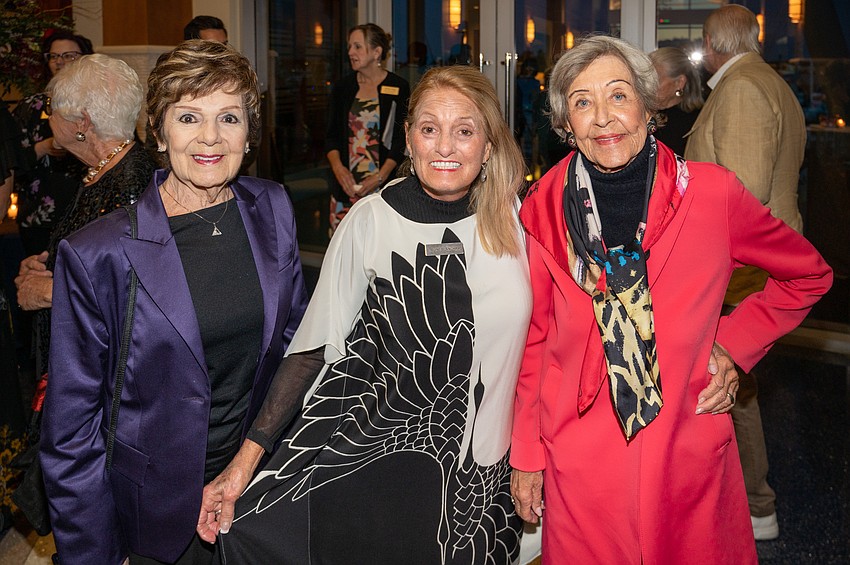 Mary Mitchel, B. Aline Blanchard and Elaine Keating