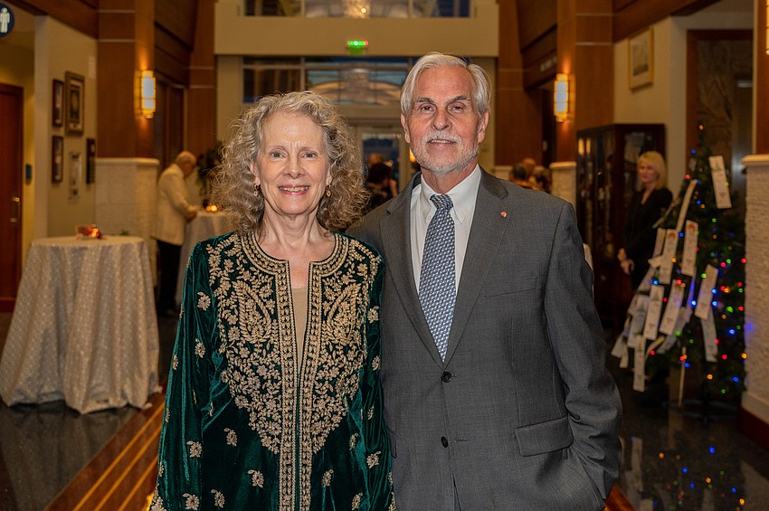 Stephanie Sundine and Artistic Director Victor DeRenzi in 2023.