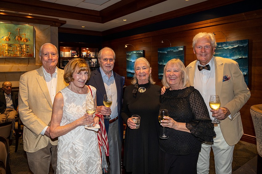 Hobart Swan, Peggy Allen, Steve Dixon, Jan Swan , Laima and Vacys Garbonkus