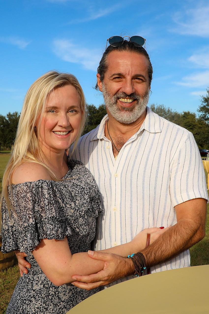 Claire Kunzman and Georg Garnitschnig drove down from the Tampa area to attend the event.