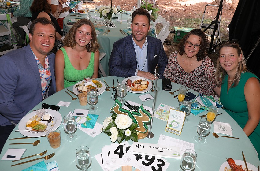 Coby and Hannah Moore, Dan Veitkus, Holly Behrend and Nevena Pehar