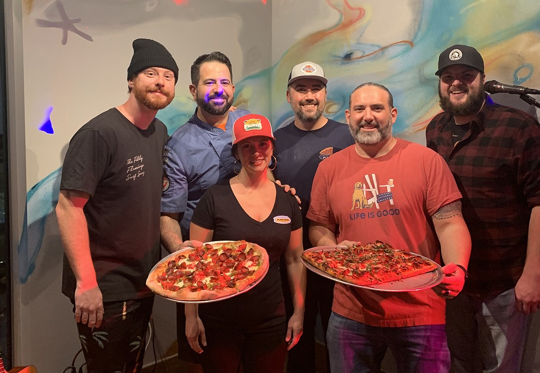 Playa Pizza, owned by Stephen Facella, hosted the pre-party for the 2023 Pizza Tomorrow Summit Tuesday, Nov. 7.