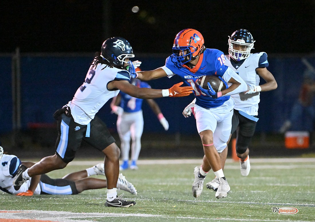 One of DP’s statement wins came Oct. 20 against the always-tough West Orange. The Panthers D was able to hold the Warriors to just three points, giving DP a 10-3 win.