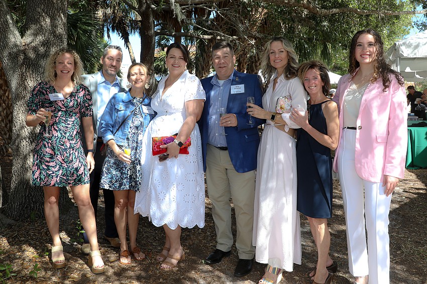 Brittany Lamont, Patrick and Erin Duggan, Monaca and Eric Onstad, Veronica Thames, Stephanie Peabody and Gabrielle Bachtel