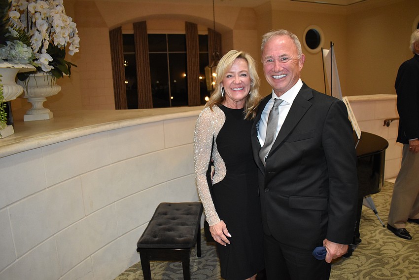 Diane and Jim Doran came to support the Lakewood Ranch Community Fund at the Soirée at the Ranch at the Lakewood Ranch Country Club.
