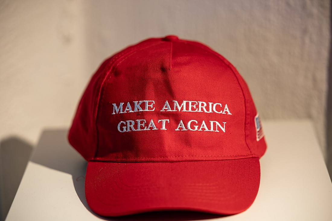 A Make America Great Again baseball hat. Photo from Adobe Stock