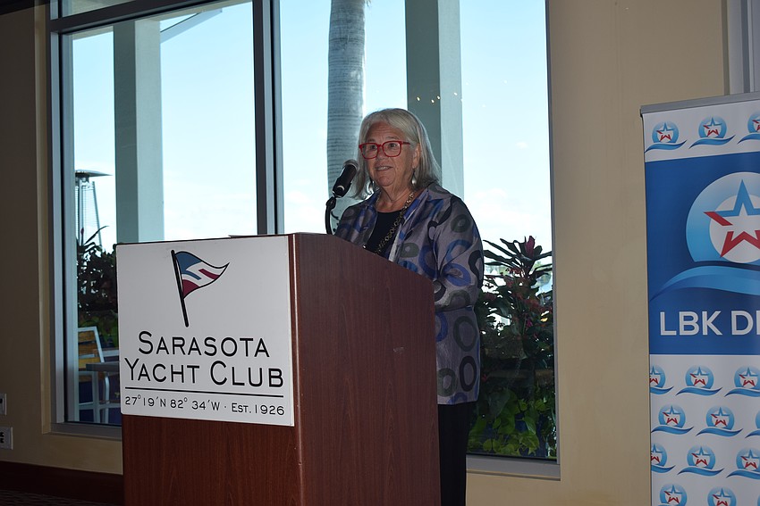 LBK Dems president Lucy Lapovsky