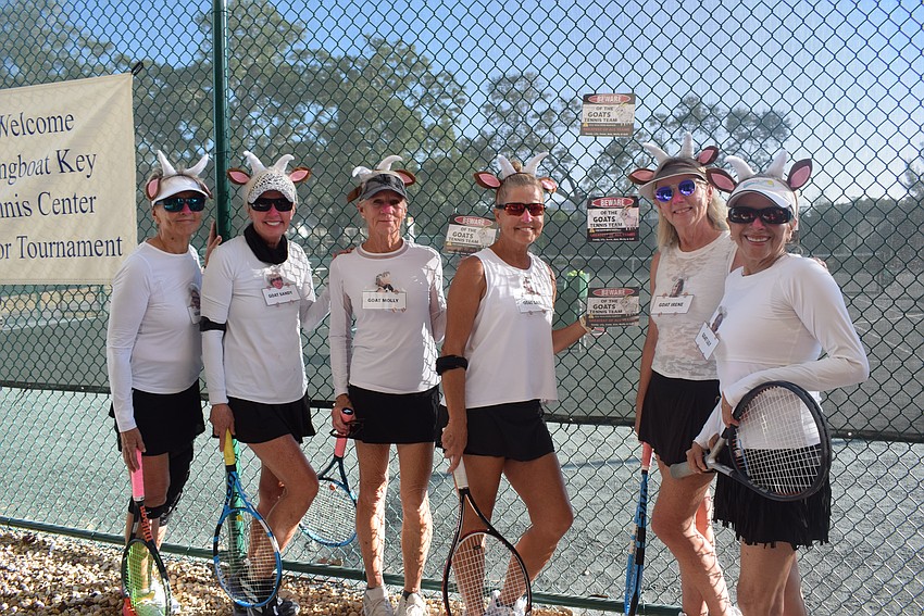 Ann Kelmenson, Molly Gleason, Sandy Schonhoff, Irene Langlois, Gail Russell and Lily Johnson