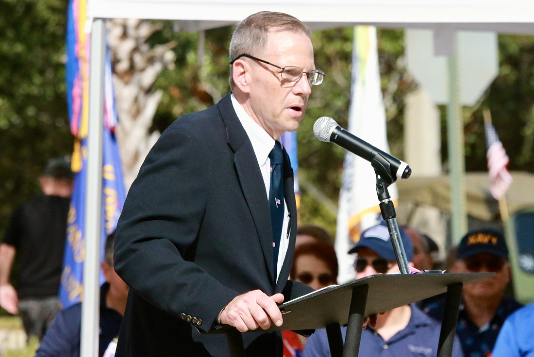 Flagler County Veterans Services Officer David Lydon. Photo by Sierra Williams