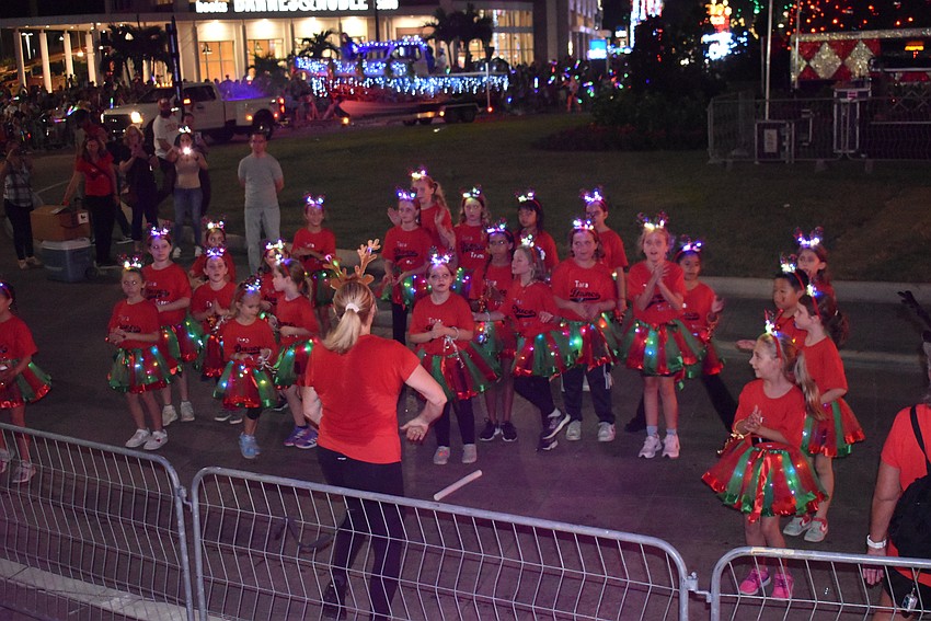 The Tara Dance Team had the opportunity to perform for thousands of people.