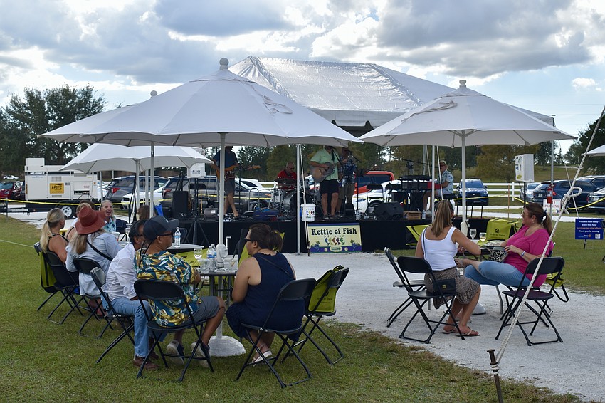Beyond tasting, guests can sit and listen to live music or enjoy a food demonstration at the Suncoast Food & Wine Fest.