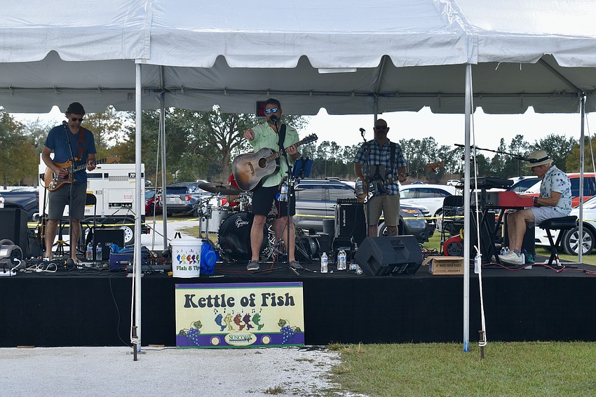 Kettle of Fish entertains the crowd at the 21st annual Suncoast Food & Wine Fest at the Premier Sports Campus on Nov. 11.