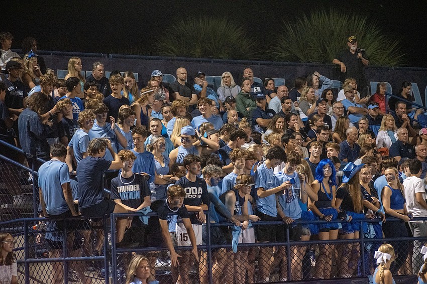 The ODA bleachers were filled to the brim for its football team's Class 4A championship game.