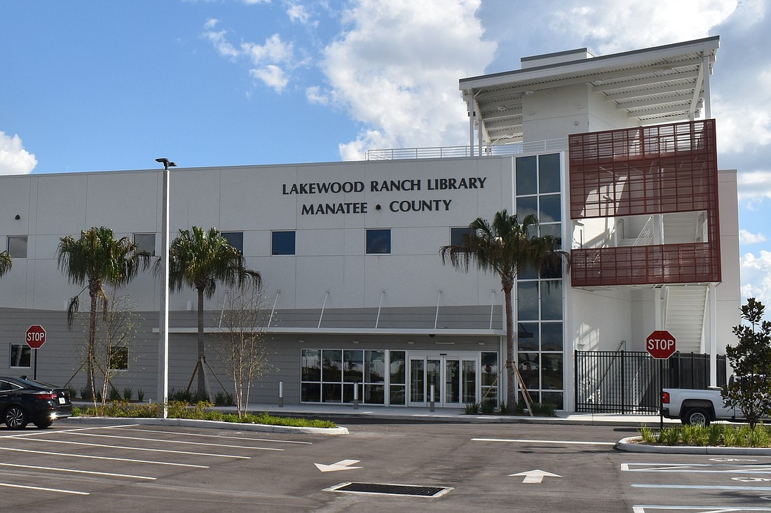 The Lakewood Ranch library is located at 16410 Rangeland Parkway.