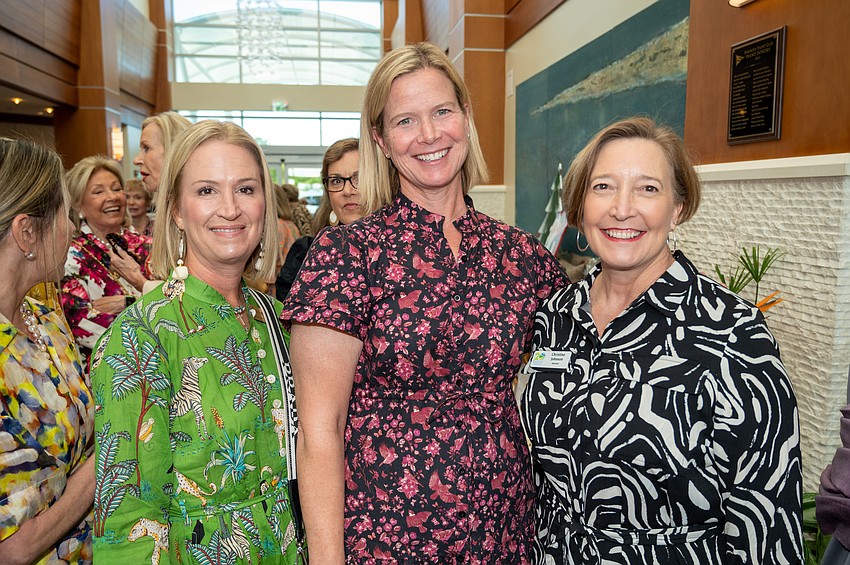 Katie Hollingsworth, Ellen Steinwachs and Christine Johnson