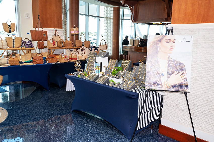 The event offered shopping with fabulous vendors in the lobby.