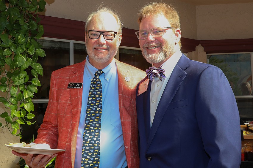 Board Chair Tom Koski and John LaCivita