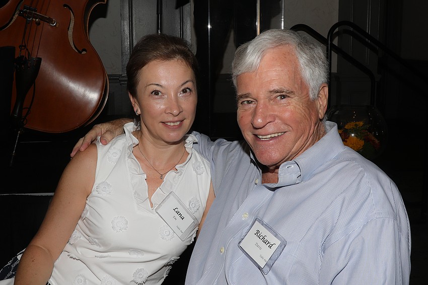 Lana Em and Richard Davis are long-time supporters of the Sarasota Orchestra.