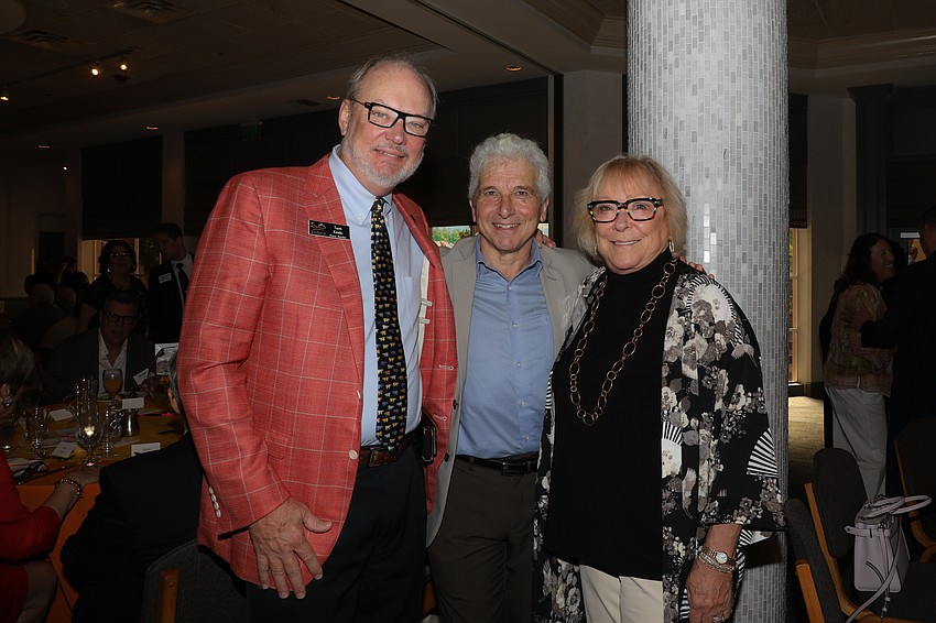 Board Chair Tom Koski, Peter Oundjian and Sherry Koski.