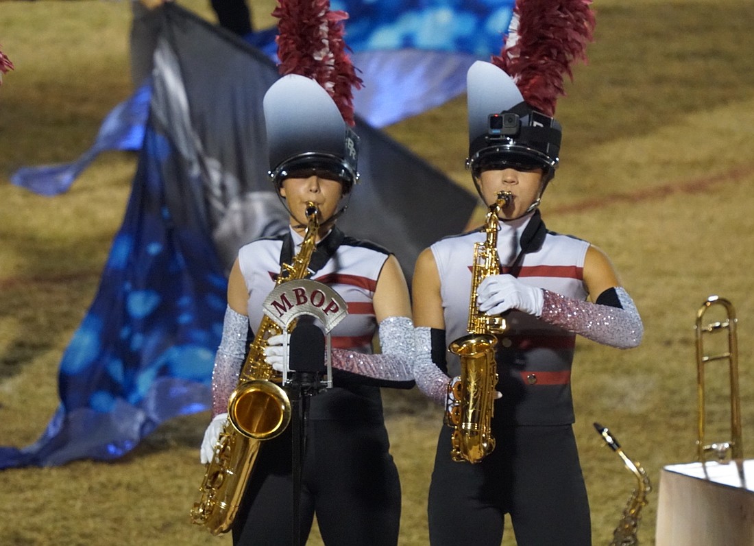The Braden River High Marching Band of Pirates finished fifth at the Florida Marching Band Championships on Nov. 11.