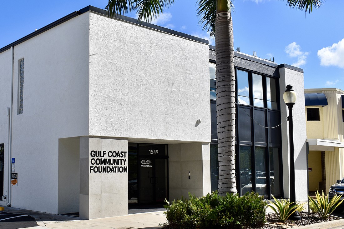 The Gulf Coast Community Foundation's Sarasota Philanthropy Center is on State Street in downtown.
