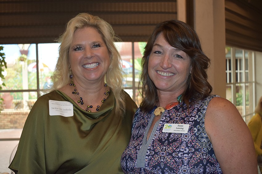 Jackie Ott Jaakola of Every Cat Foundation and Dawn Lansing of Conservation Foundation of the Gulf Coast