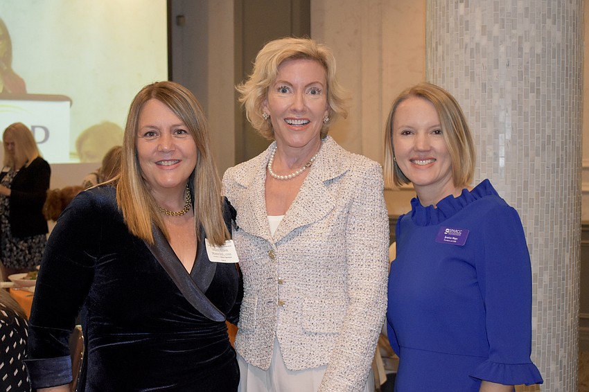 Mary Ellen Mancini, Kimberley Pelyk and Jessica Hays of Safe Place and Rape Crisis Center (SPARCC)