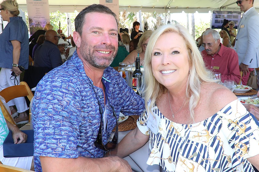 Charlie Whippo with Past President and Trustee Leslie Edwards