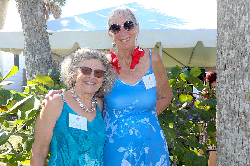 Nina Sedule-Ross and Jane Serio are longtime volunteers of Hermitage.
