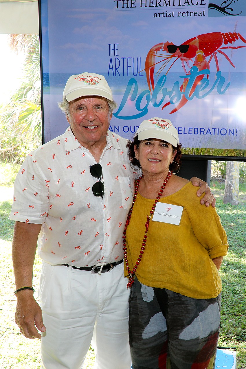 Founding Director Bruce Rodgers with Lisa Rubinstein
