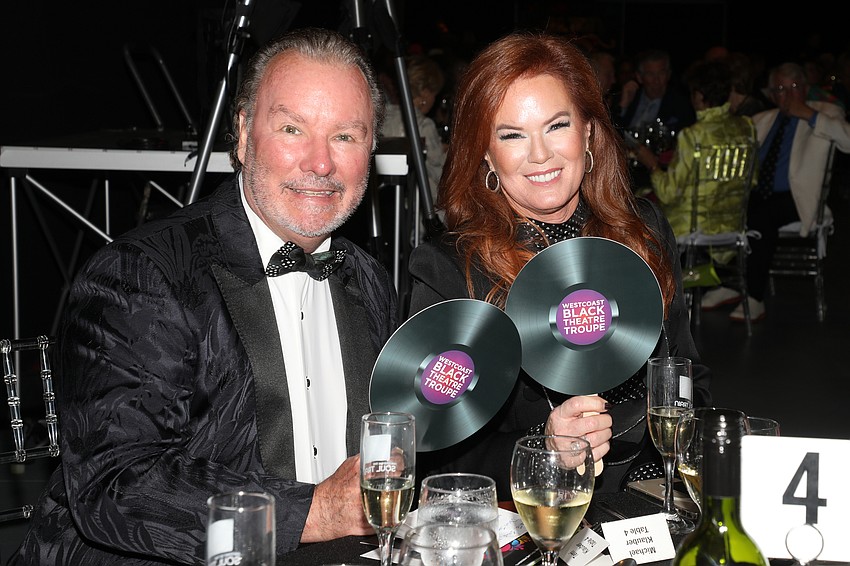 Michael and Terri Klauber have their paddles ready.