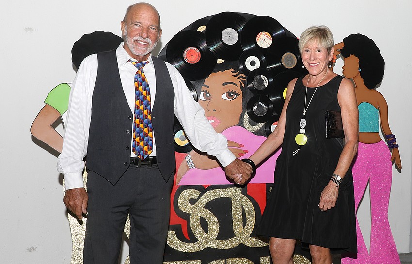 Ambassador Circle member Richard Perlman with Barbara Rosovsky