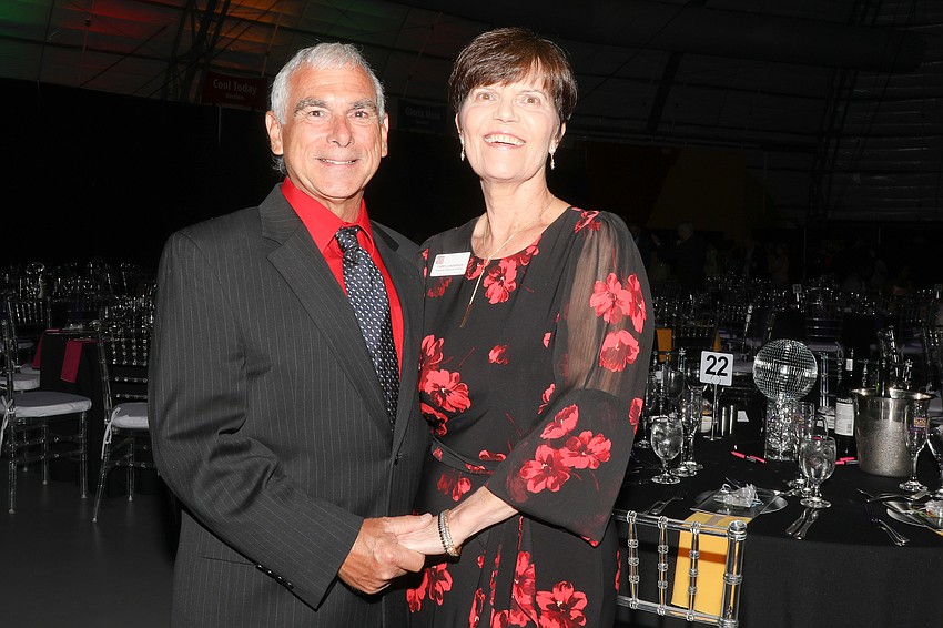 Michael Springer and honoree Cheryl Anderson